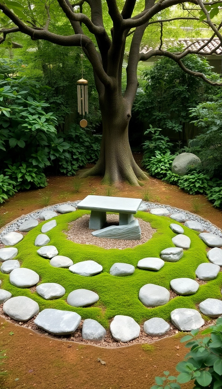 22 Stunning Zen Garden Designs Inspired by Traditional Japanese Aesthetics (You'll Be Amazed by #11!) - 10. Meditative Spaces