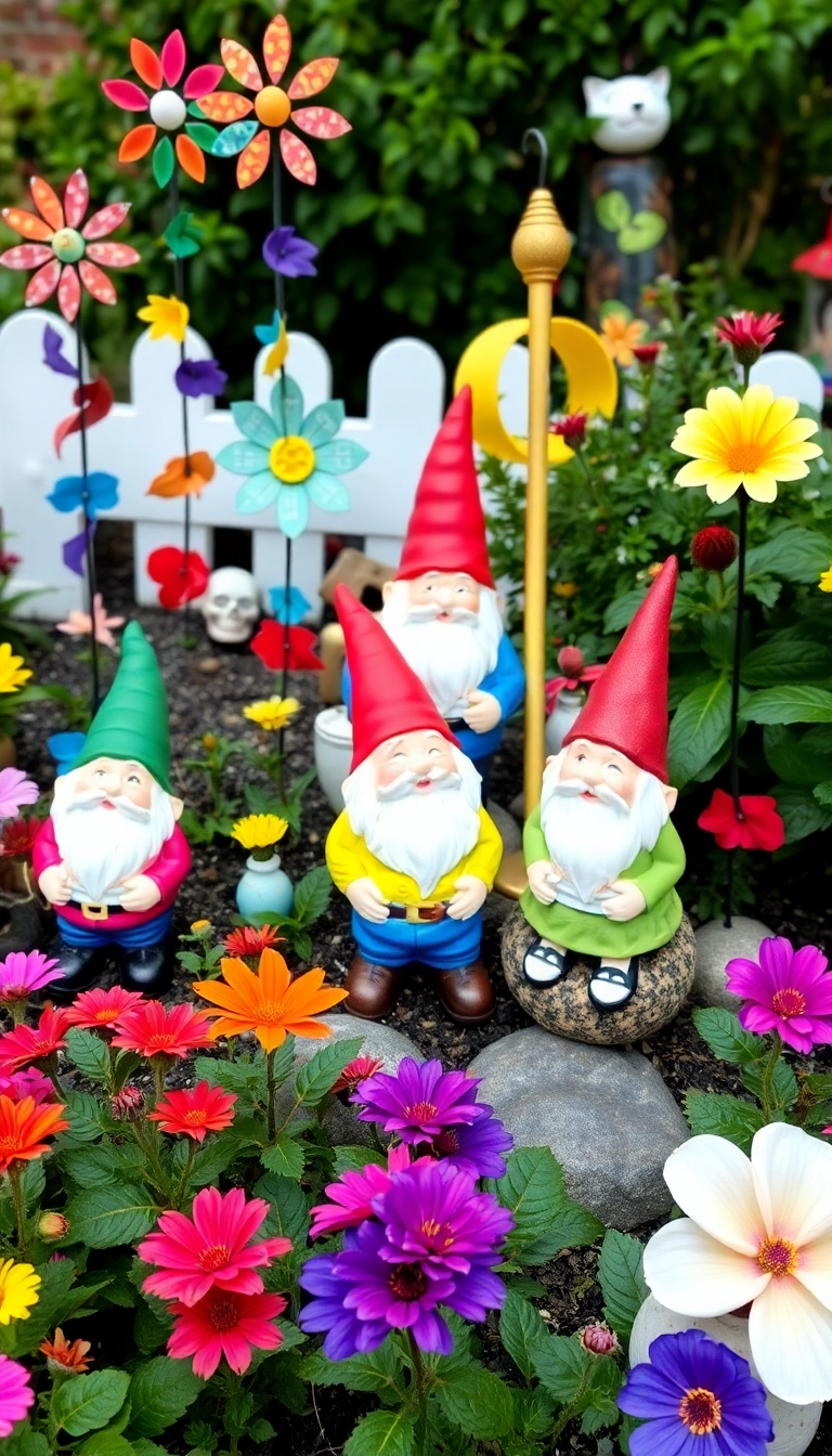 30 Creative Garden Design Ideas You Wish You Knew Sooner (Number 12 Will Blow Your Mind!) - 9. Whimsical Garden Decor: Add Personality