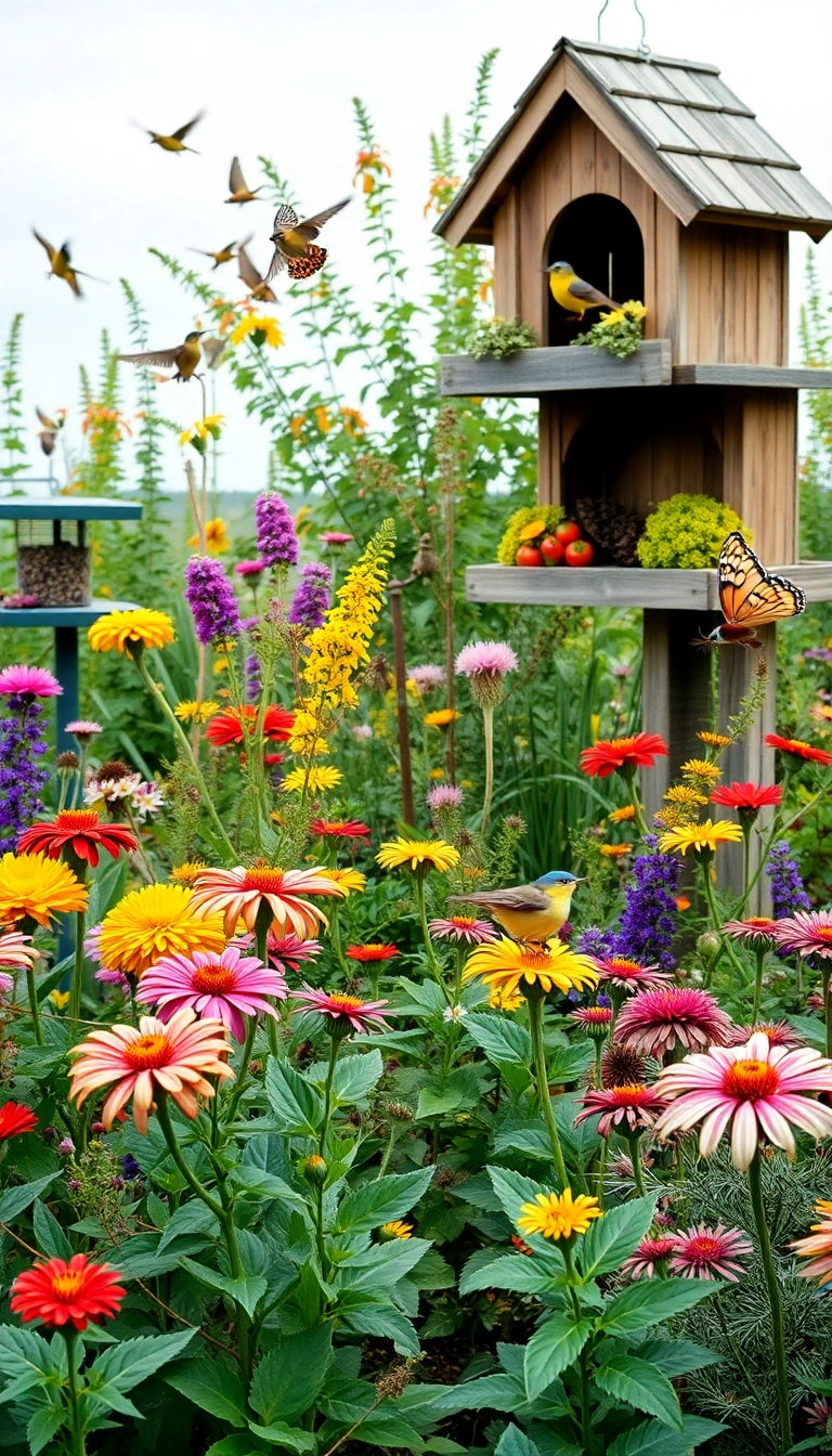 30 Creative Garden Design Ideas You Wish You Knew Sooner (Number 12 Will Blow Your Mind!) - 8. Wildlife Gardens: Nature's Sanctuary