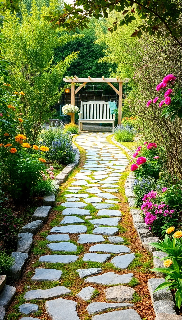 30 Creative Garden Design Ideas You Wish You Knew Sooner (Number 12 Will Blow Your Mind!) - 2. Garden Paths: Walkways with Character