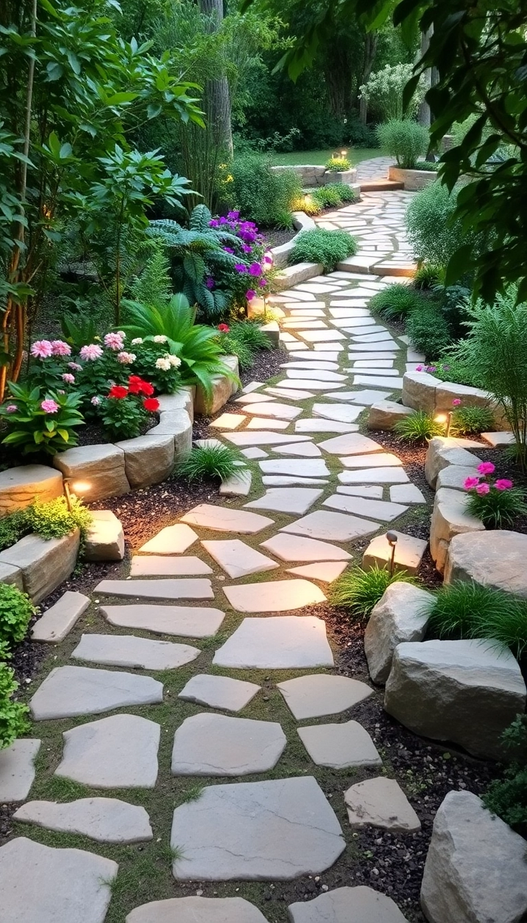 15 Creative Small Garden Design Hacks You Wish You Knew Sooner! - 6. Create Pathways for Navigation