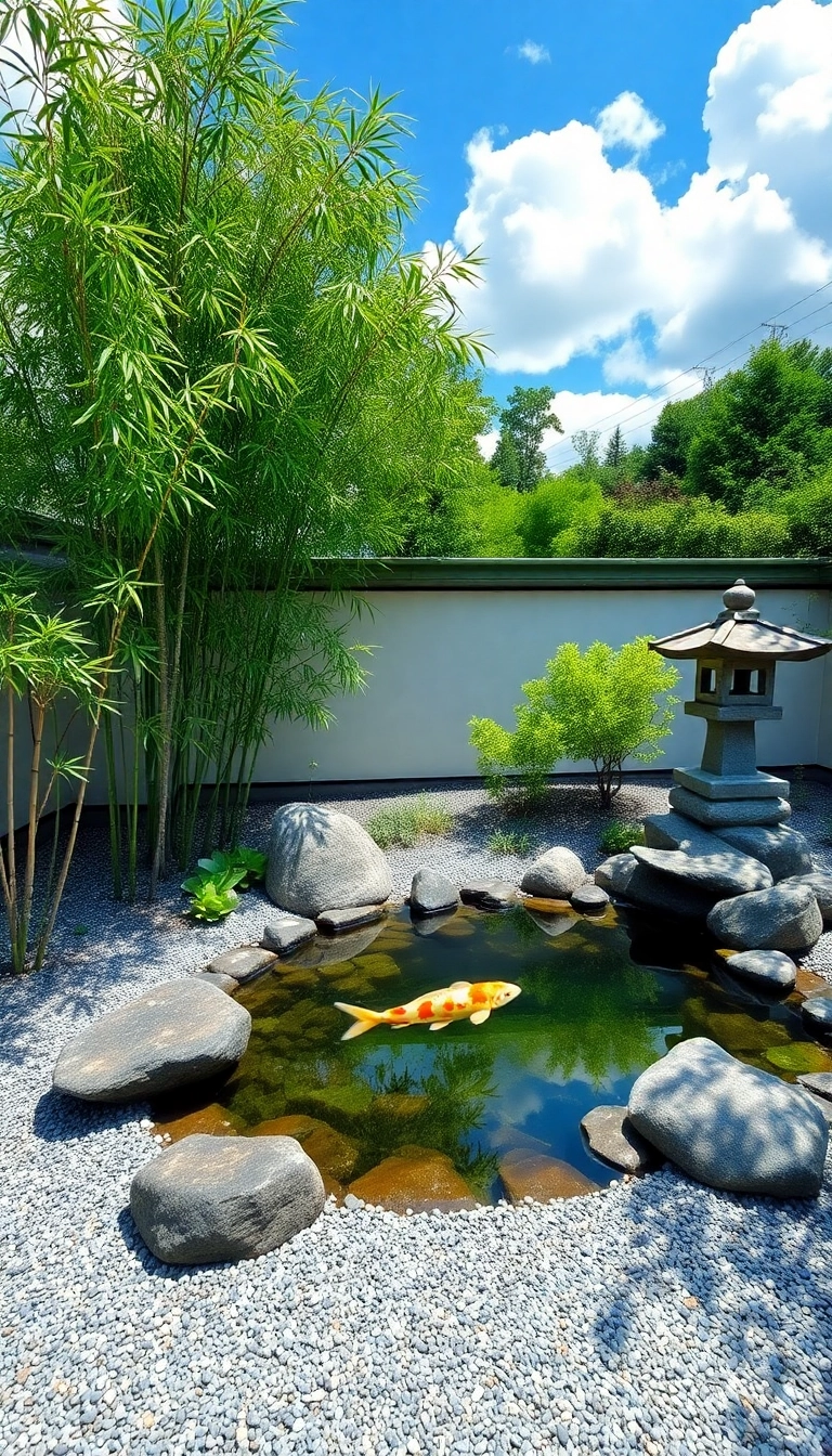 21 Gorgeous Water Garden Designs That Will Leave You in Awe (and Tips on Maintenance) - 1. Tranquil Japanese Zen Garden