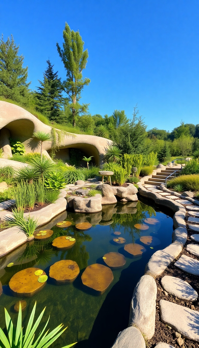 21 Gorgeous Water Garden Designs That Will Leave You in Awe (and Tips on Maintenance) - 20. Biophilic Water Garden Design