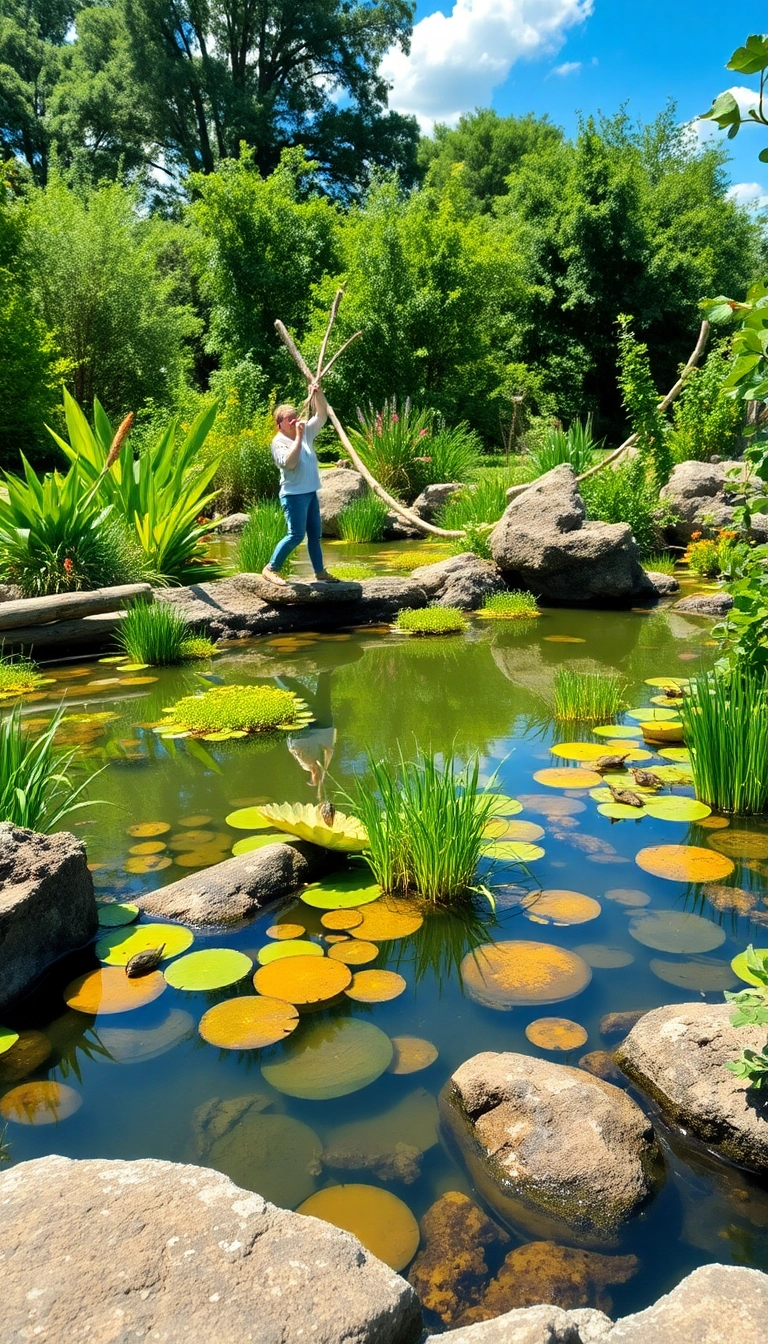 21 Gorgeous Water Garden Designs That Will Leave You in Awe (and Tips on Maintenance) - 21. Water Gardens for Wildlife Conservation