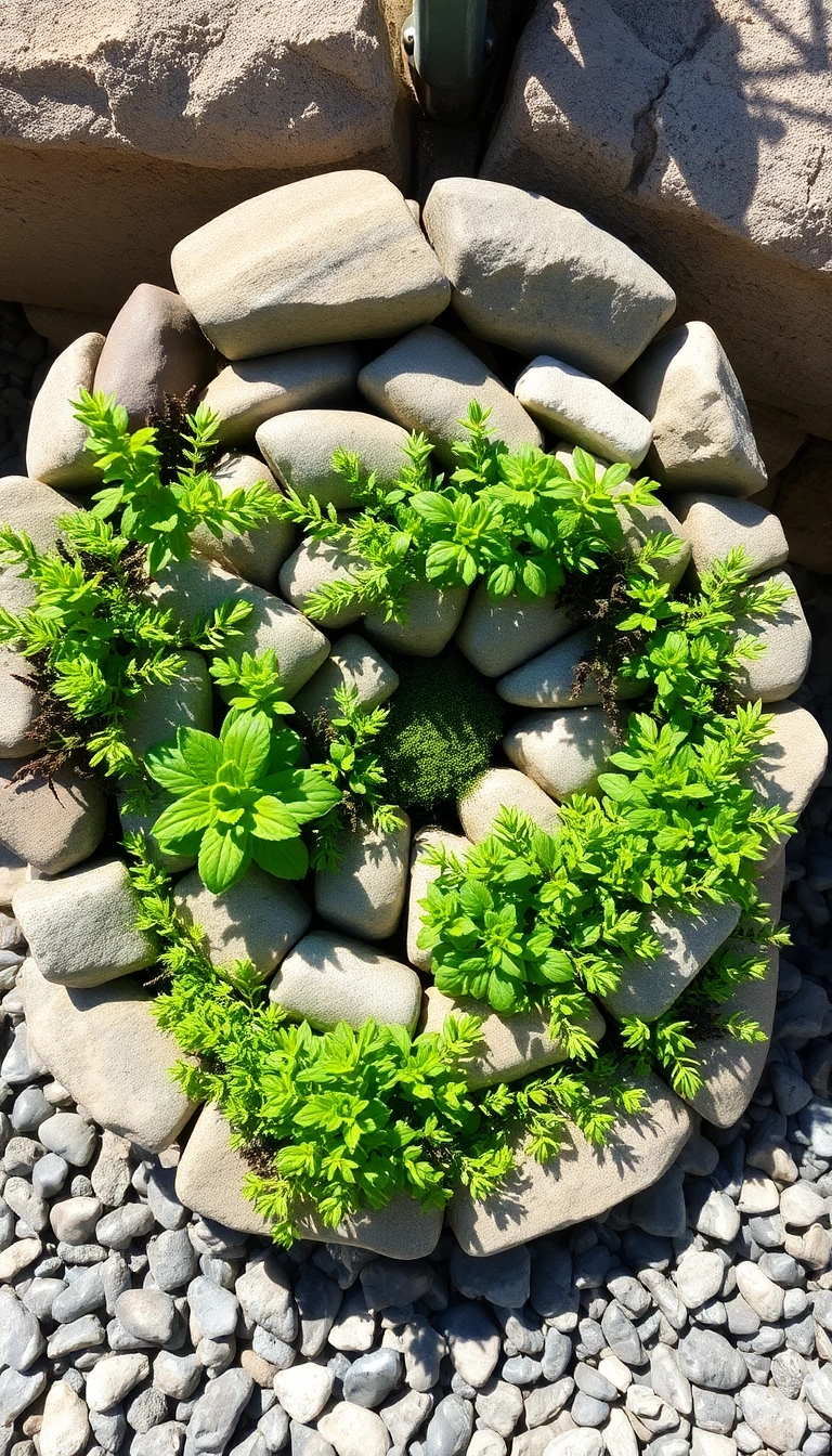 23 Balcony Garden Ideas That Will Transform Your Tiny Space into a Green Paradise! - 2. Herb Spiral