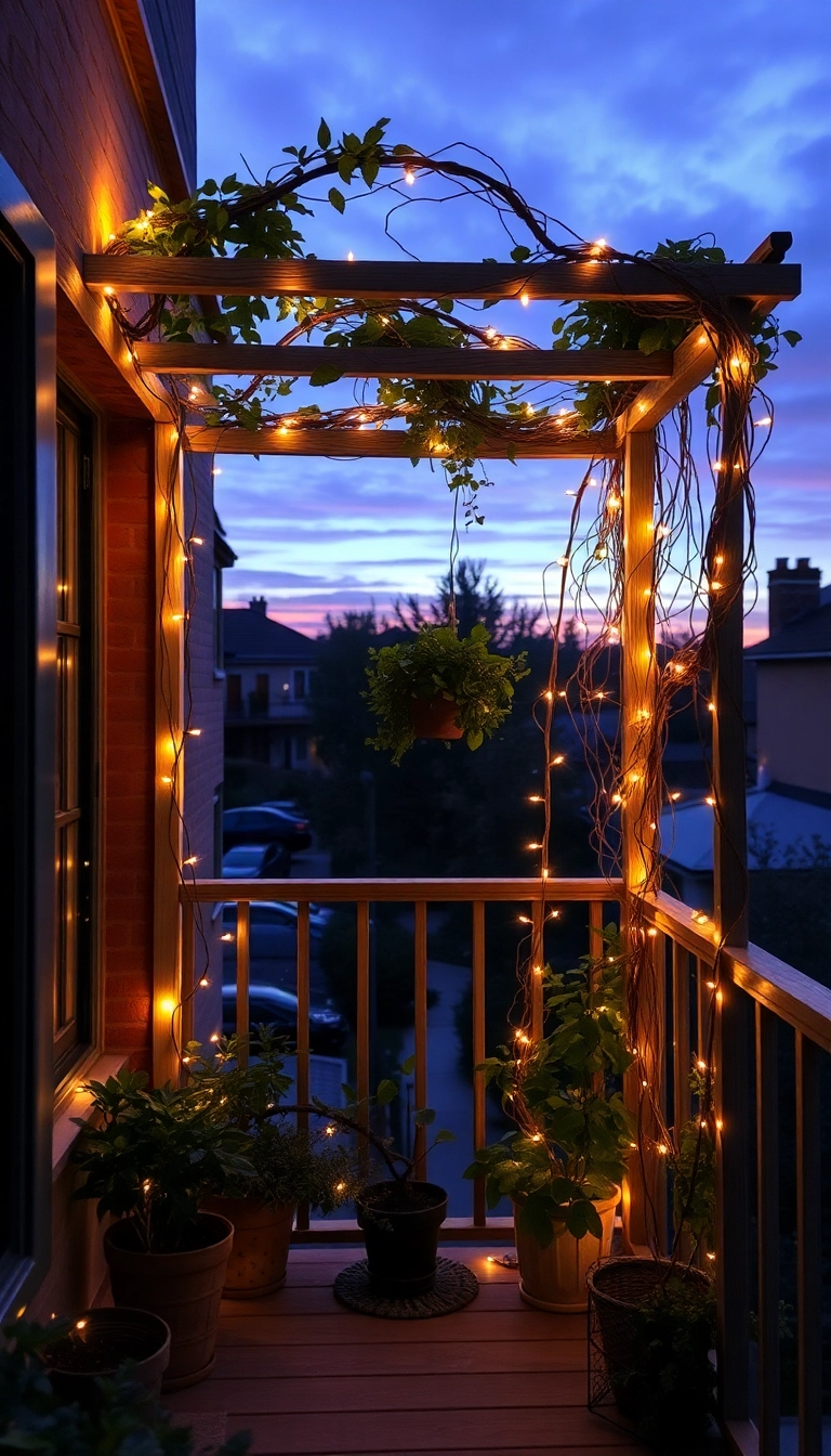 23 Balcony Garden Ideas That Will Transform Your Tiny Space into a Green Paradise! - 12. Garden Trellis