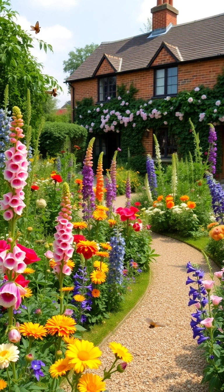 12 Enchanting Cottage Garden Designs That Will Make You Want to Dig In! - 1. The Classic English Cottage Garden