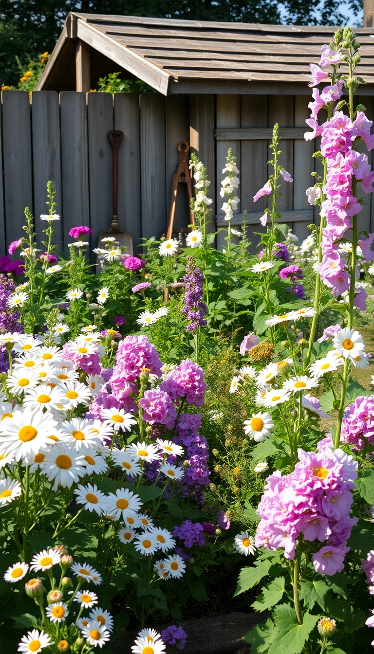 12 Enchanting Cottage Garden Designs That Will Make You Want to Dig In! - 5. Vintage Cottage Perennials