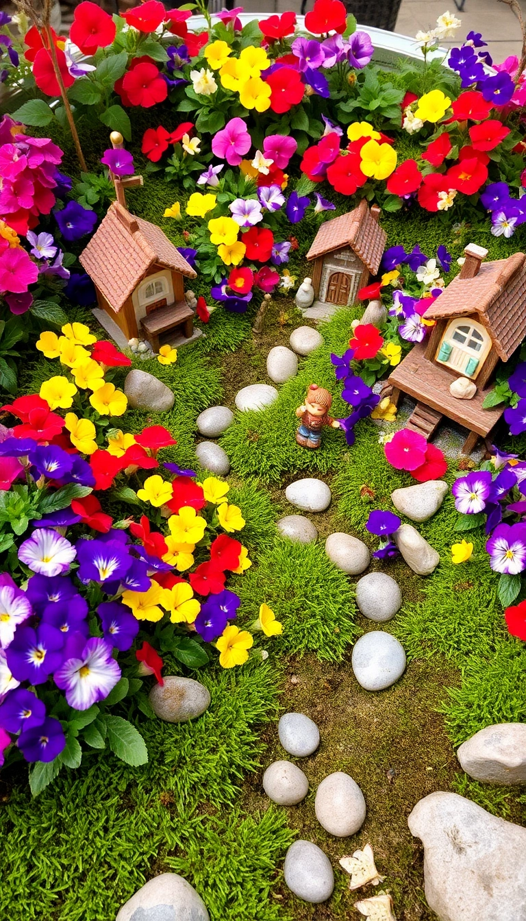 12 Enchanting Cottage Garden Designs That Will Make You Want to Dig In! - 7. The Whimsical Fairy Garden