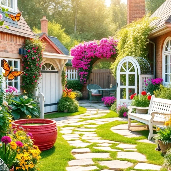 18 Stunning English Cottage Garden Designs You’ll Want to Copy Immediately!