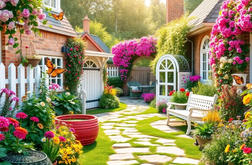 18 Stunning English Cottage Garden Designs You’ll Want to Copy Immediately!