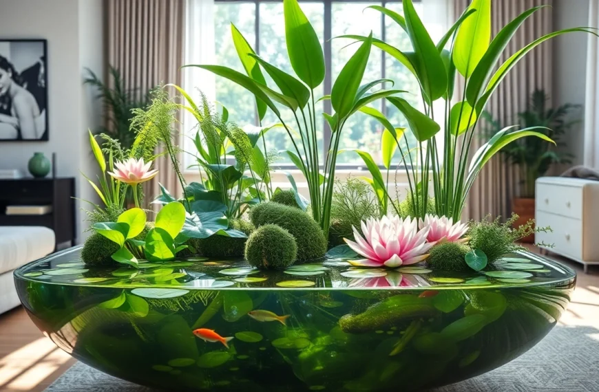 15 Aesthetic Indoor Water Garden Designs That Are Surprisingly Easy to Maintain!