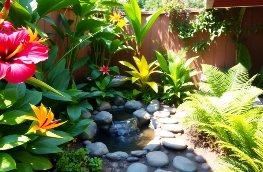 10 Secrets to Creating a Stunning Small Tropical Garden (You Won’t Believe #7!)