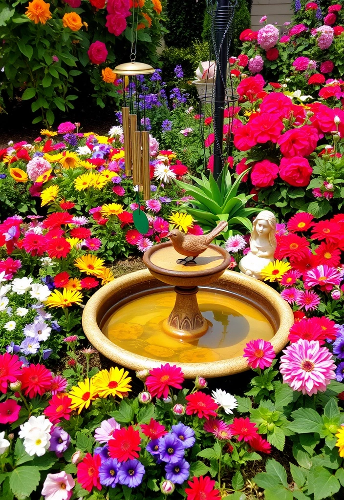 Unlock the Secrets: 21 Gardening Tips for a Blooming Flower Paradise! - 16. Utilize Garden Decor