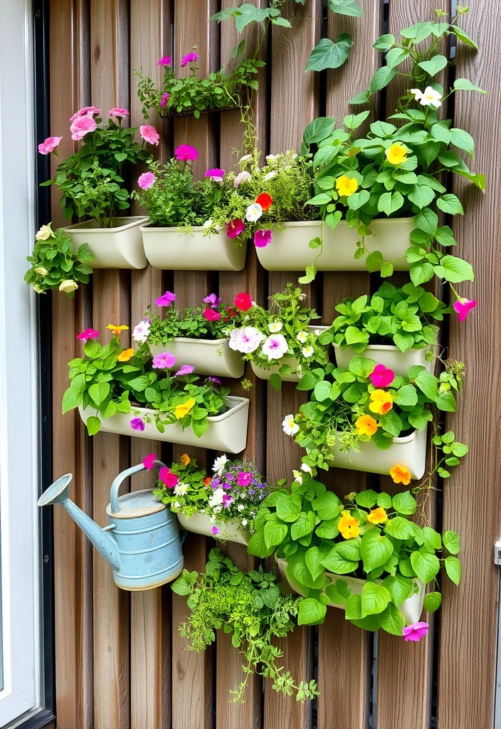 21 Small Balcony Garden Ideas That Will Transform Your Outdoor Space (You Won't Believe #10!) - 1. Vertical Gardening Magic