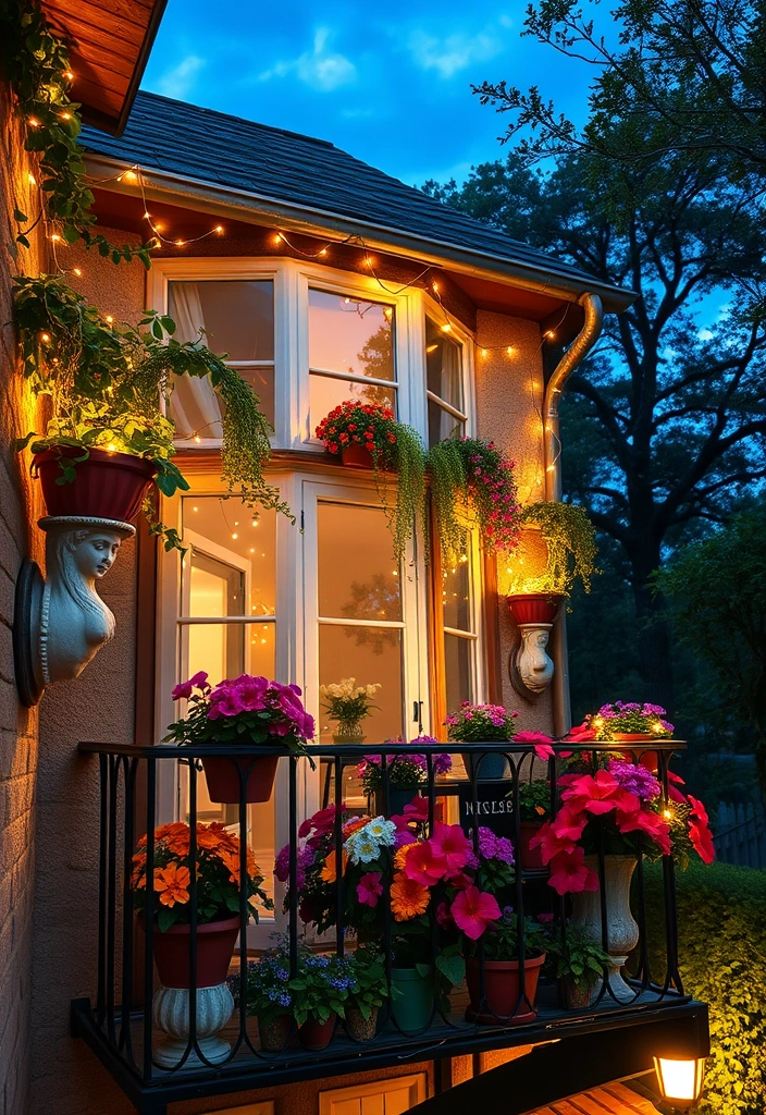 21 Small Balcony Garden Ideas That Will Transform Your Outdoor Space (You Won't Believe #10!) - 8. Fairy Tale Balconies