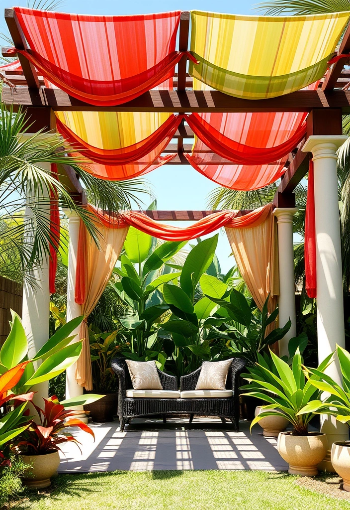 21 Tropical Garden Design Ideas to Transform Your Outdoor Oasis (You Won't Believe #12!) - 11. Shade Structures