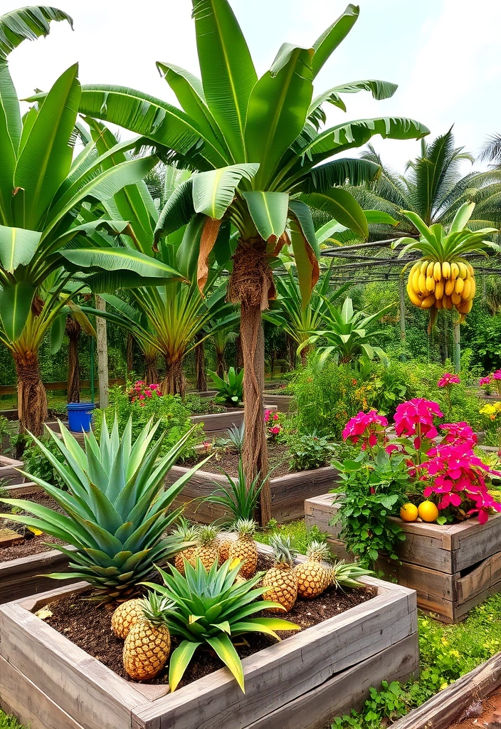 21 Tropical Garden Design Ideas to Transform Your Outdoor Oasis (You Won't Believe #12!) - 6. Tropical Edible Gardens