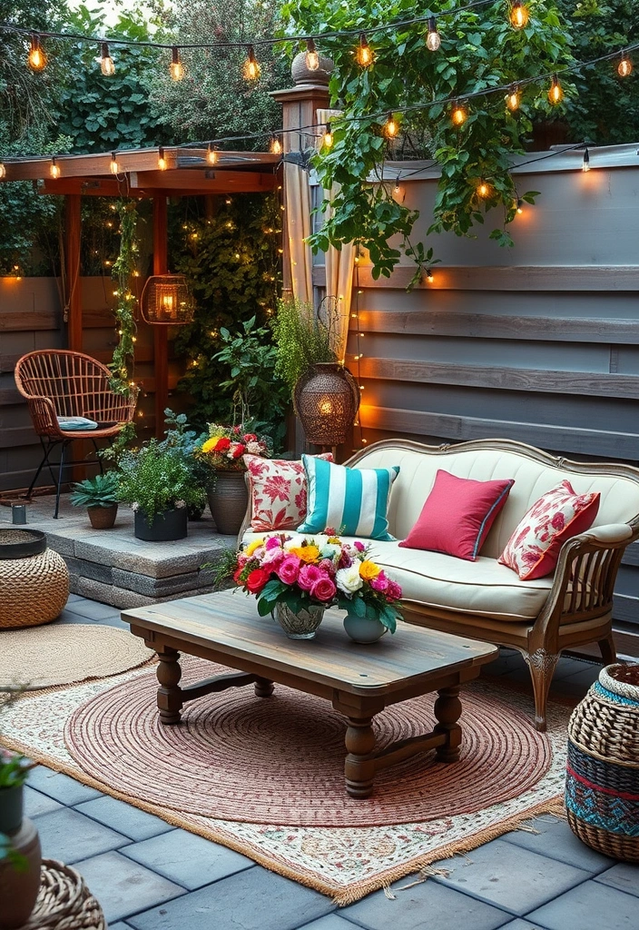 21 Enchanting Country Garden Weddings You'll Want to Steal Ideas From! - 4. Outdoor Lounge Areas