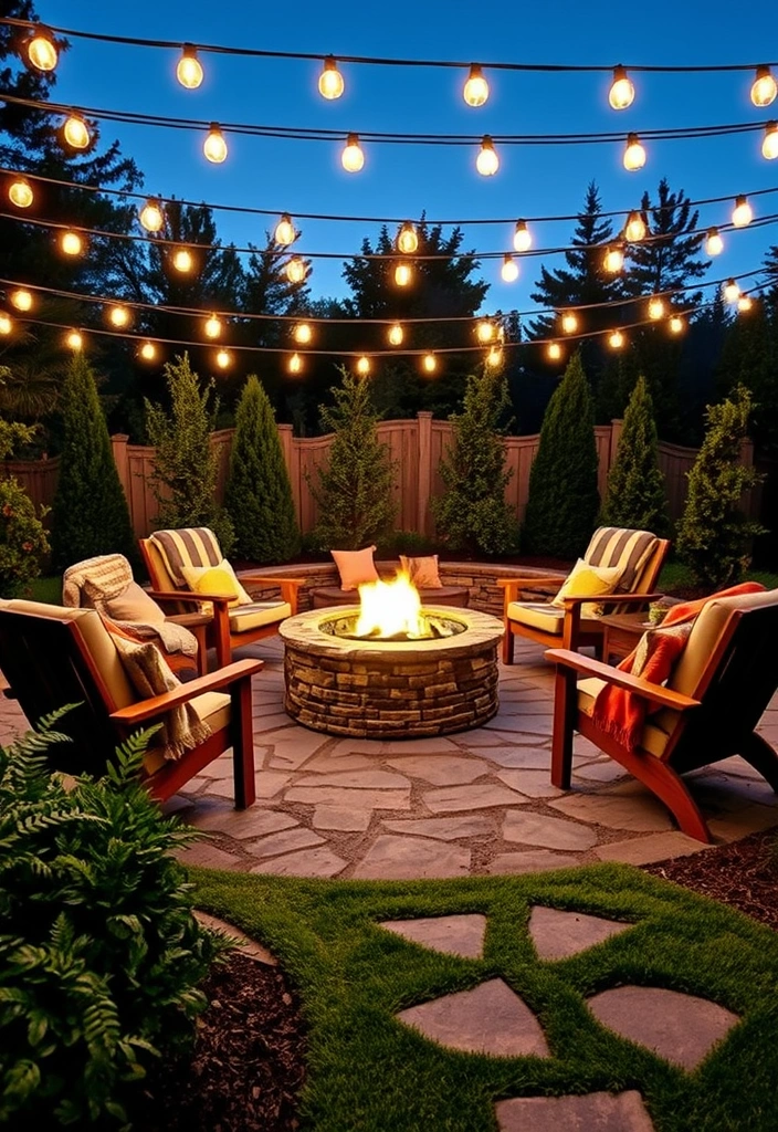 21 Garden Ideas for Your Backyard That Will Transform Your Outdoor Space! - 2. Cozy Fire Pits: Warmth and Ambiance