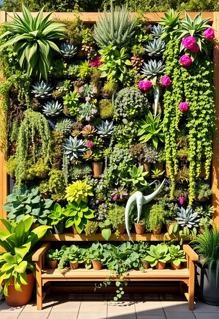 21 Garden Ideas for Your Backyard That Will Transform Your Outdoor Space! - 1. Vertical Gardens: Space-Saving Greenery