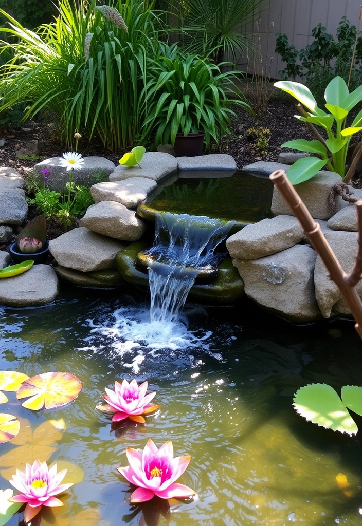 21 Garden Ideas for Your Backyard That Will Transform Your Outdoor Space! - 5. Water Features: The Sound of Serenity