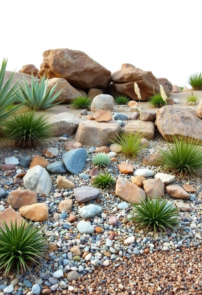 21 Garden Ideas for Your Backyard That Will Transform Your Outdoor Space! - 17. Rock Gardens: Low-Maintenance Charm